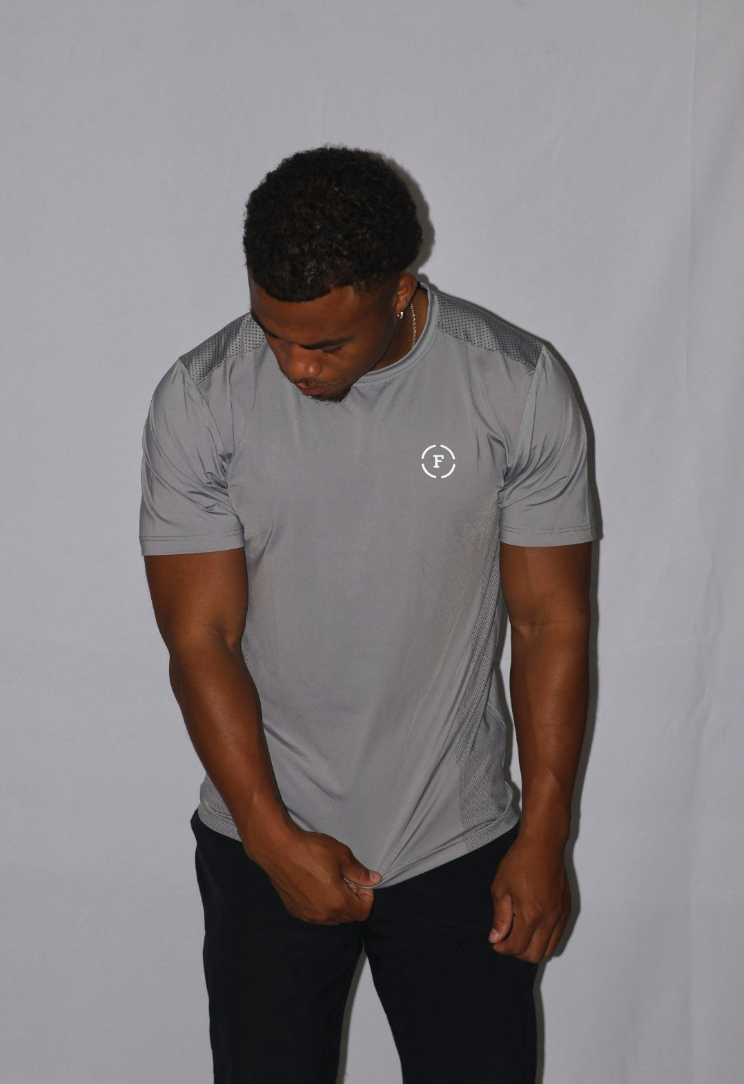 Fitnesse Dri-fit shirt Light Grey