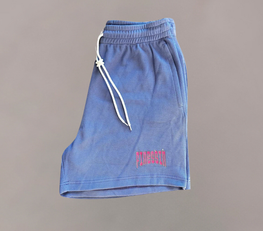Fitnesse Finessin Shorts blue. Athleisure wear 