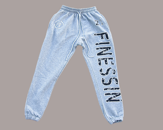 Fitnesse Grey Joggers . athleisure wear